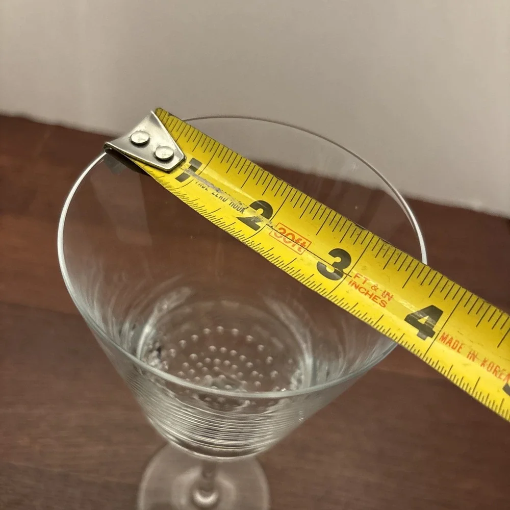 Pier 1 Bubbles Water Goblet 9 1/8